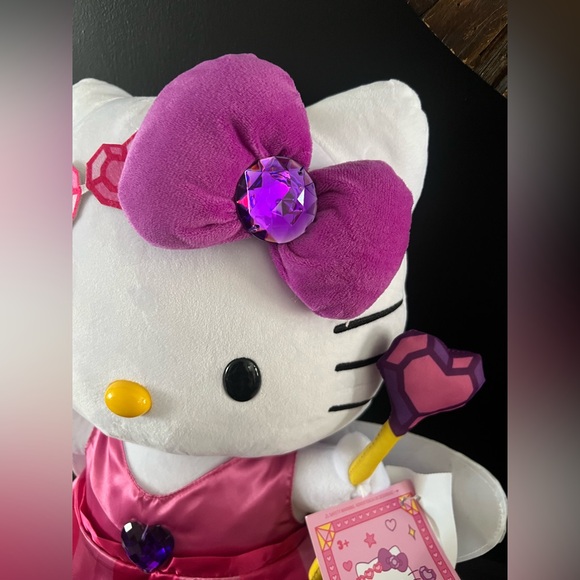 NEW Hello Kitty 2026 Valentines Plush Greeter Heart Gems Fairy Wand VIRAL - Picture 2 of 4